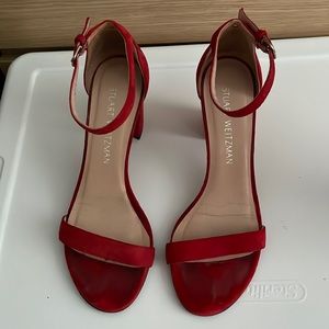 Stuart Weitzman
Stuart Weitzman Simple Open Toe Ankle Strap Sandals